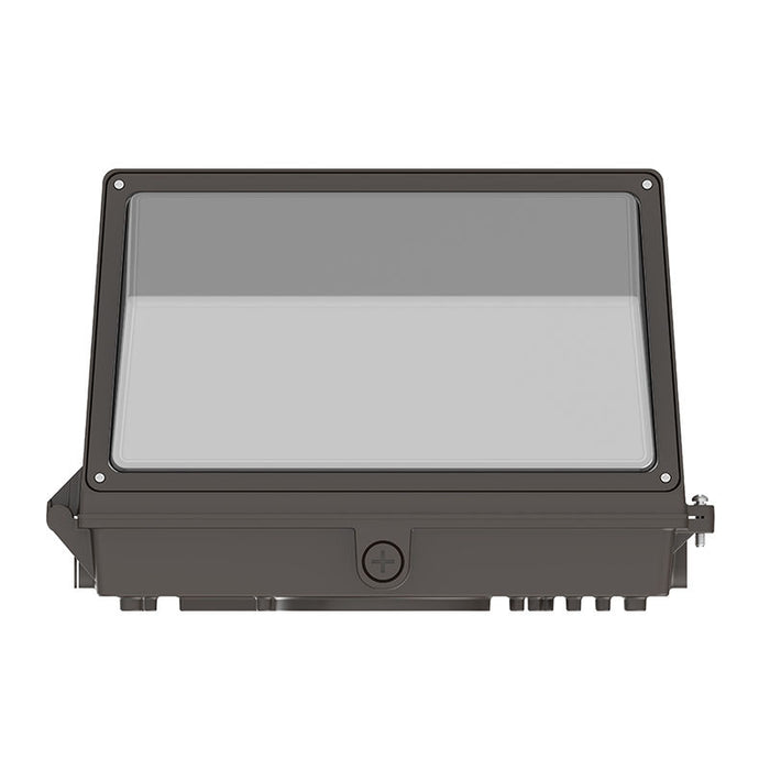 Westgate Manufacturing Max-Feature Cut-Off Wall Pack Wattage/CCT Selectable 40W/60W/80W 3000K/4000K/5000K 120-277V 70 CRI 0-10V Dimming Photocell Bronze (LWPMAX-MD-40-80W-MCTPB-P)