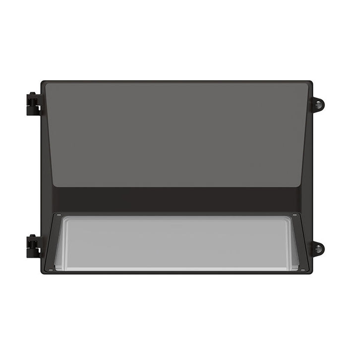 Westgate Manufacturing Max-Feature Cut-Off Wall Pack Wattage/CCT Selectable 40W/60W/80W 3000K/4000K/5000K 120-277V 70 CRI 0-10V Dimming Photocell Bronze (LWPMAX-MD-40-80W-MCTPB-P)