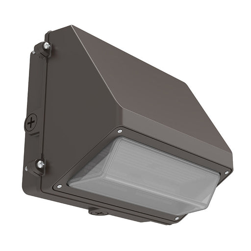 Westgate Manufacturing Max-Feature Cut-Off Wall Pack Wattage/CCT Selectable 20W/30W/40W 3000K/4000K/5000K 120-277V 70 CRI 0-10V Dimming 3 Beams Photocell Bronze (LWPMAX-SM-20-40W-MCTPB-P)