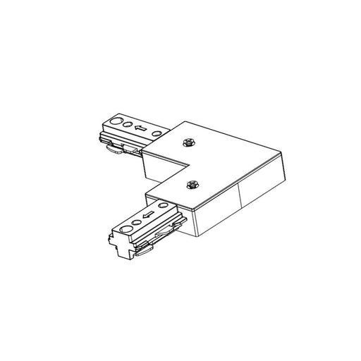 Westgate Manufacturing 3-Wire Track L Connector White (TR-LC-WH)