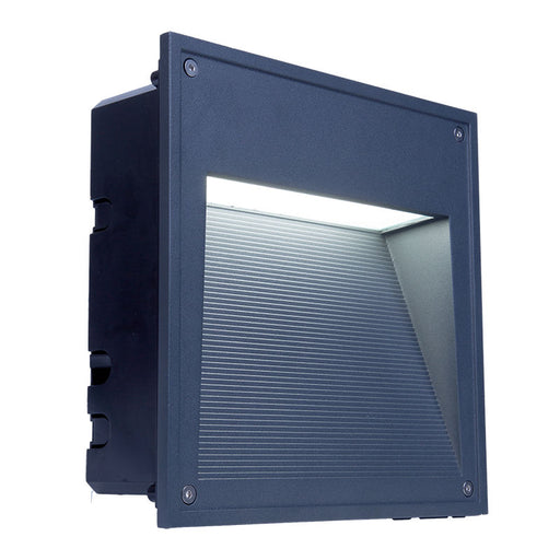 Westgate Manufacturing 10 Inch Square Step Light Wattage/CCT Selectable 10W/15W/20W 3500K/4000K/5000K 100-277V 0-10V Dimming Black (STP-10X10-MCTP-BK)