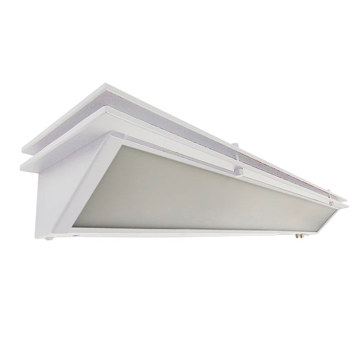 Westgate Manufacturing Patient Overbed 36 Inch Architectural With Night Light 20W Up 35W Down CCT Selectable 2700K/3000K/4000K 1W Night Light White (POB-HB-3FT-56W)