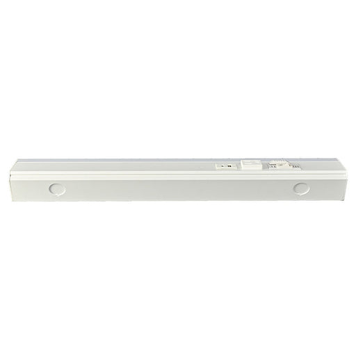 Westgate Manufacturing 13 Inch Angled 1-Receptacle Power Strip And Undercabinet Light 20A 420Lm 90 CRI CCT Selectable 2700K/3000K/3500K/4000K/5000K White (PSAL-13-1R-MCT5-WH)
