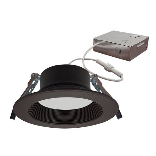 Westgate Manufacturing 4 Inch Canless Deep Baffle Recessed Light 12W CCT Selectable 2700K/3000K/3500K/4000K/5000K Oil-Rubbed-Bronze (RDL4S-BF-MCT5-ORB)