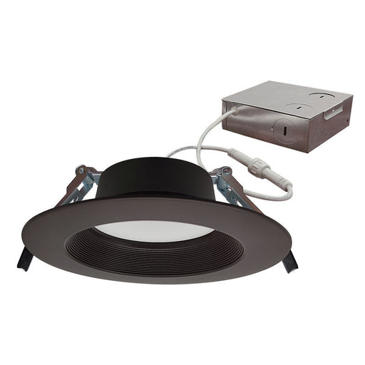 Westgate Manufacturing 6 Inch Canless Deep Baffle Recessed Light 14W CCT Selectable 2700K/3000K/3500K/4000K/5000K Oil-Rubbed-Bronze (RDL6S-BF-MCT5-ORB)