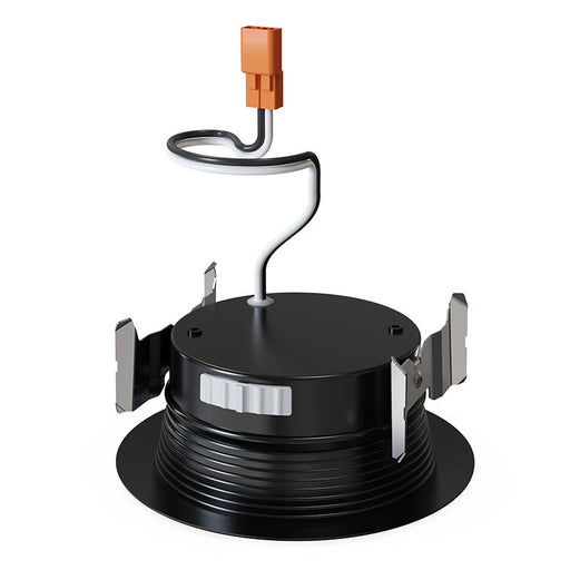 Westgate Manufacturing 4 Inch Deep Recess Trim 10W 750Lm CCT Selectable 2700K/3000K/4000K/5000K/6000K Triac Dimming Baffle Black (RDMF4-MCT5-BK)