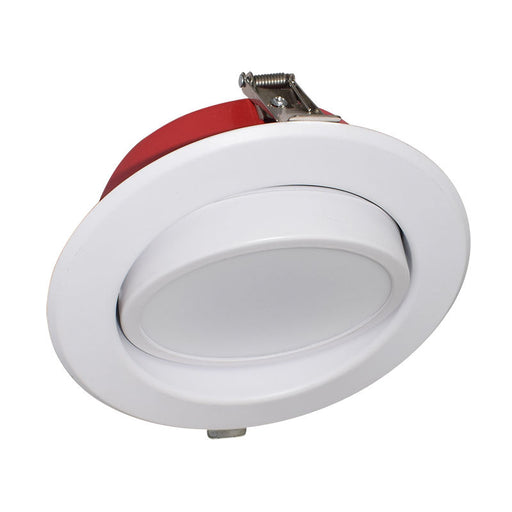 Westgate Manufacturing 6 Inch Fire-Rated Slim Recessed LED Light Adjustable Gimbal CCT Selectable 2700K/3000K/3500K/4000K/5000K 12W 840Lm (RSL6-ADJ-MCT5-FR)
