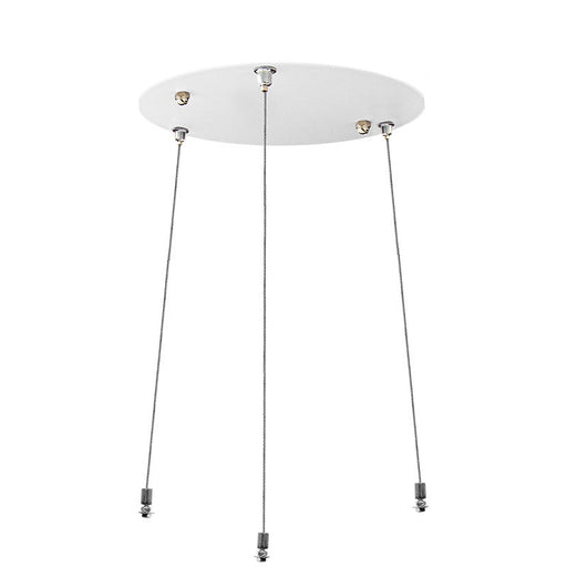 Westgate Manufacturing Adjustable 10 Foot 1/16 Inch Triple-Cable Suspension Canopy Kit With Keyhole End Connectors Power And Non-Power Canopies Included (SCL-3CS10)