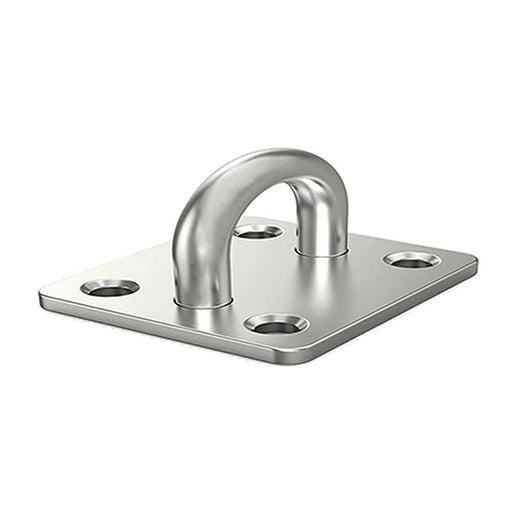 Westgate Manufacturing Pad Eye Plate Staple Hook Size M8 2 Inch X 1.5 Inch Stainless (SCL-PEP-M8)