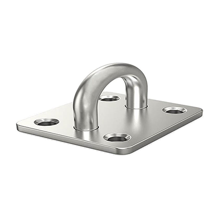 Westgate Manufacturing Pad Eye Plate Staple Hook Size M8 2 Inch X 1.5 Inch Stainless (SCL-PEP-M8)