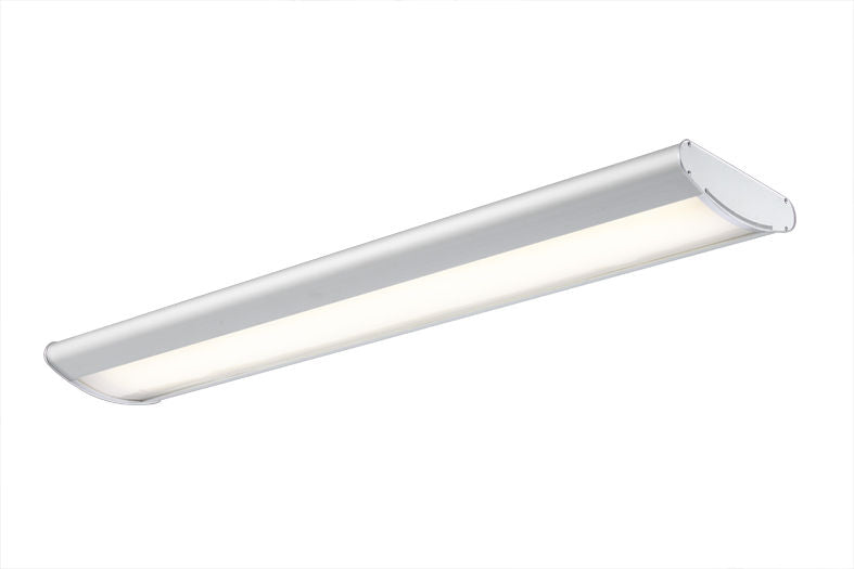 Westgate Manufacturing Architectural Lensed Suspended Light 4 Foot Wattage/CCT Selectable 35W/40W/50W 3500K/4000K/5000K 120-277V 80 CRI 0-10V Dimming White (SCLT-4FT-50W-MCTP-D)
