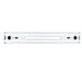 Westgate Manufacturing SCX LED Seamless Linear Light With Louver Lens 10W CCT Selectable 3000K/3500K/4000K/5000K 120-277V 0-10V Dimming White (SCX-1FT-10W-MCT4-D-LUV)