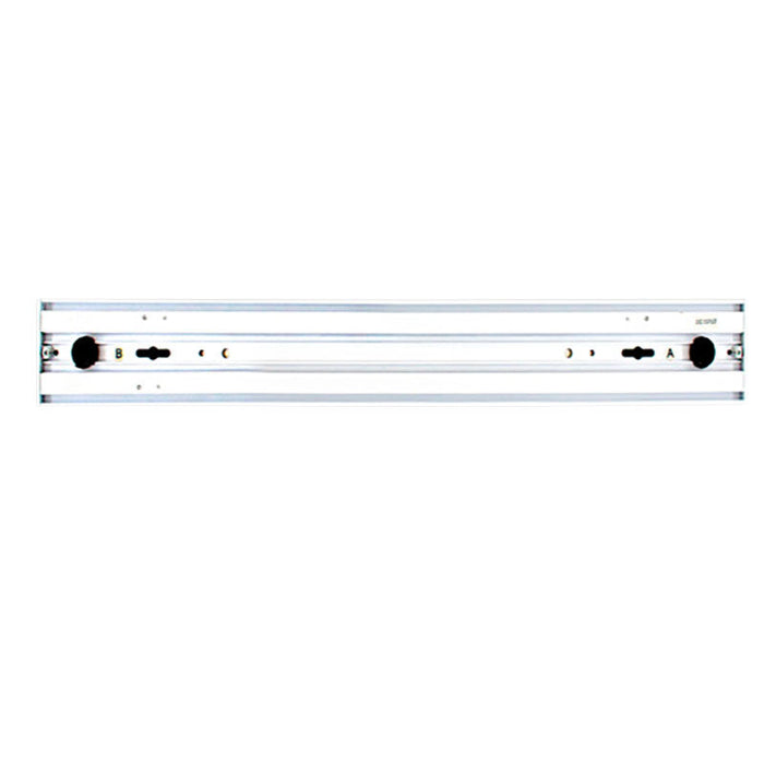 Westgate Manufacturing 2 Foot 20W LED 2 3/4 Inch Superior Architectural Seamless Linear Light/Louver Lens CCT Selectable 3000K/3500K/4000K/5000K 0-10V White (SCX-2FT-20W-MCT4-D-LUV-WH)