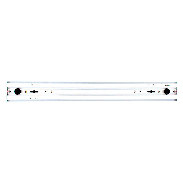 Westgate Manufacturing SCX LED Seamless Linear Light With White Louver Lens 10W CCT Selectable 3000K/3500K/4000K/5000K 120-277V 0-10V Dimming White (SCX-1FT-10W-MCT4-D-LUV-WH)
