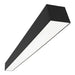 Westgate Manufacturing SCXT 1 Inch Wide 2 Foot Long Linear Light Wattage/CCT Selectable 10W/15W/20W 3000K/3500K/4000K 120-277V 0-10V Dimming Black (SCXT-2FT-10-20W-MCTP-D-FL-BK)