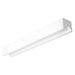 Westgate Manufacturing 2 Foot 20W LED 4 Inch Superior Architectural Indirect Linear Light CCT Selectable 3000K/3500K/4000K 80 CRI 0-10V Dimming Matte White (SCX4-2FT-20W-MCT-D-IDL)