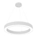 Westgate Manufacturing SCX 24 Inch Full Circle 10 Foot Chandelier Wattage/CCT Selectable 20W/30W40W 3000K/3500K/4000K/5000K Up/Down Controls (SCXCF-D24UD-MCTP4)