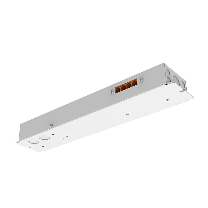 Westgate Manufacturing SCXT 1 Inch Wide 2 Foot Long Linear Light Wattage/CCT Selectable 10W/15W/20W 3000K/3500K/4000K 120-277V 0-10V Dimming Black (SCXT-2FT-10-20W-MCTP-D-FL-BK)