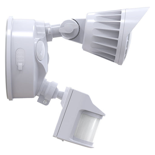 Westgate Manufacturing 10W 1-Head Security Flood Light PIR 10W CCT Selectable 3000K/4000K/5000K 120-277V White (SL-10W-MCT-WH-P)