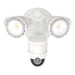 Westgate Manufacturing 2-Head 20W CCT Selectable 3000K/4000K/5000K Security Light With Camera WG App White (SL-20W-MCT-WH-CAM)