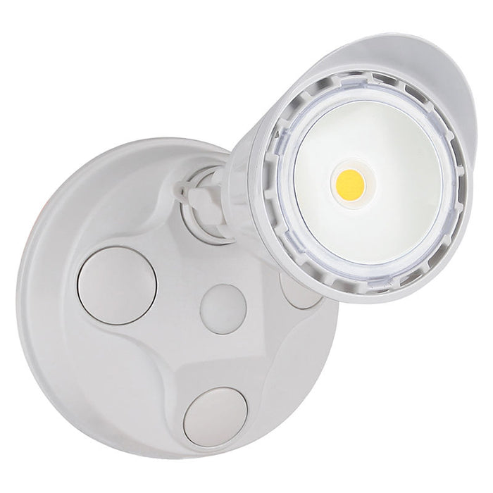 Westgate Manufacturing 10W 1-Head Flood Light 10W CCT Selectable 3000K/4000K/5000K 120V Dimmable White (SL-10W-MCT-WH-D)