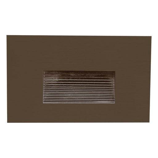 Westgate Manufacturing Recessed Step Light 3.5W 120V RGBWW Push Button Controlled Oil Rubbed Bronze (SLE-A-120V-RGBWW-PB-ORB)