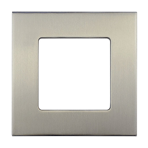 Westgate Manufacturing 4 Inch Square Trim For SSL4RB Brushed Nickel (SSLRB4-TRM-BN)