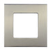 Westgate Manufacturing 4 Inch Square Trim For SSL4RB Brushed Nickel (SSLRB4-TRM-BN)