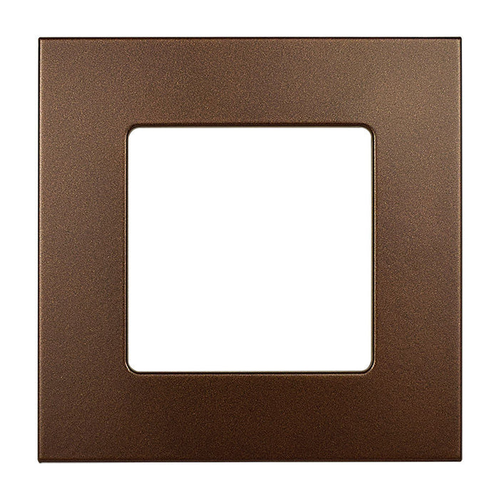 Westgate Manufacturing 4 Inch Square Trim For SSL4RB Oil-Rubbed Bronze (SSLRB4-TRM-ORB)