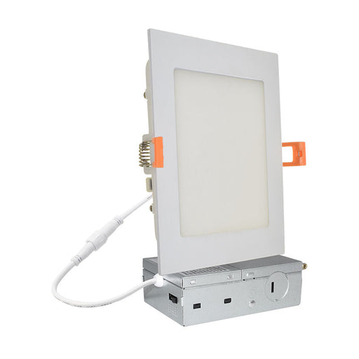 Westgate Manufacturing 8 Inch Square Slim Light 18W CCT Selectable 2700K/3000K/3500K/4000K/5000K 120V (SSL8-MCT5)