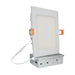 Westgate Manufacturing 8 Inch Square Slim Light 18W CCT Selectable 2700K/3000K/3500K/4000K/5000K 120V (SSL8-MCT5)