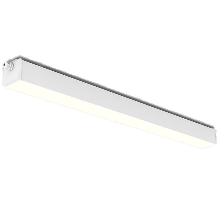Westgate Manufacturing 4 Foot 4 Inch Wet Location Linear Light Wattage/CCT Selectable 40W/60W/80W 3500K/4000K/5000K 0-10V Surface Mount (SCX4-IP66-SUR-4FT-40-80W-MCTP)