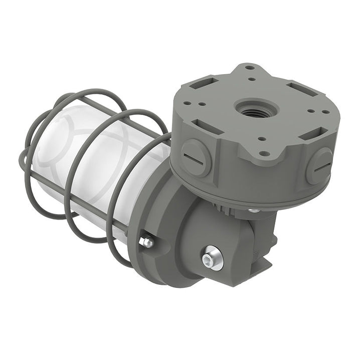 Westgate Manufacturing LED Vapor-Tight Jar Universal Wattage Selectable 12W/16W/20W RGBWW Aluminum With PC Lens Switch Controls (VTA-12-20W-RGBWW-P)