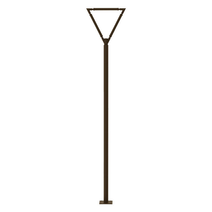 Westgate Manufacturing Tree Of Light Post Top Double-Arm 3 Light Bars 75W CCT Selectable 3000K/4000K/5000K Bronze (TOL-A2-3L-BR)