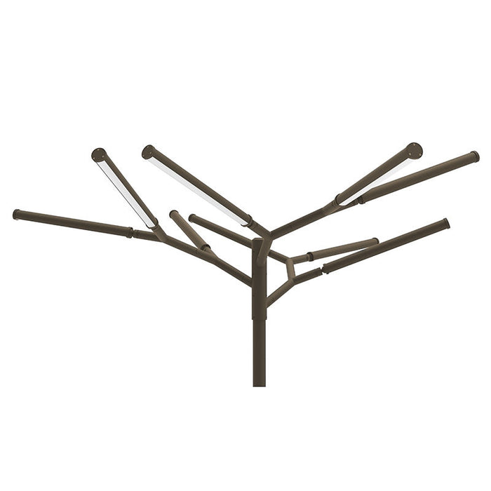 Westgate Manufacturing Tree Of Light A Natural Designer Light Structure For Open Areas 225W CCT Selectable 3000K/4000K/5000K 100-277V Bronze (TOL-JOSHUA-BR)