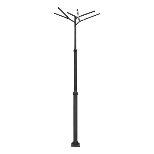Westgate Manufacturing Tree Of Light A Natural Designer Light Structure For Open Areas 150W CCT Selectable 3000K/4000K/5000K 100-277V Black (TOL-KINGS-BK)