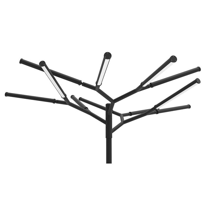 Westgate Manufacturing Tree Of Light A Natural Designer Light Structure For Open Areas 275W CCT Selectable 3000K/4000K/5000K Black (TOL-REDWOOD-BK)