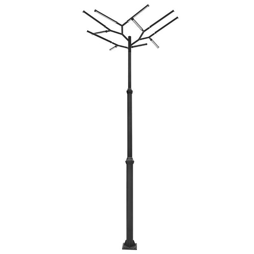 Westgate Manufacturing Tree Of Light A Natural Designer Light Structure For Open Areas 275W CCT Selectable 3000K/4000K/5000K Black (TOL-REDWOOD-BK)