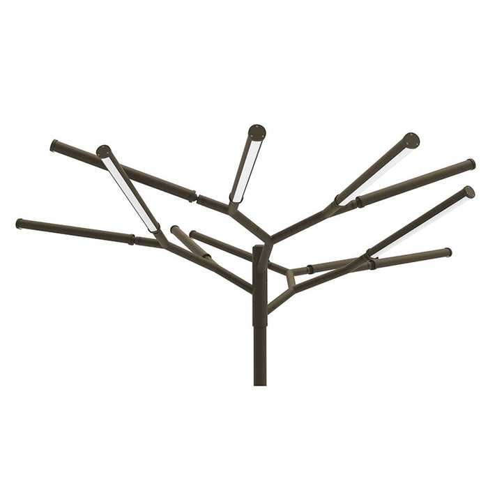 Westgate Manufacturing Tree Of Light A Natural Designer Light Structure For Open Areas 275W CCT Selectable 3000K/4000K/5000K Bronze (TOL-REDWOOD-BR)