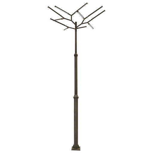 Westgate Manufacturing Tree Of Light A Natural Designer Light Structure For Open Areas 275W CCT Selectable 3000K/4000K/5000K Bronze (TOL-REDWOOD-BR)