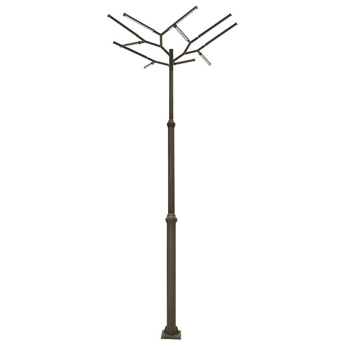Westgate Manufacturing Tree Of Light A Natural Designer Light Structure For Open Areas 275W CCT Selectable 3000K/4000K/5000K Bronze (TOL-REDWOOD-BR)