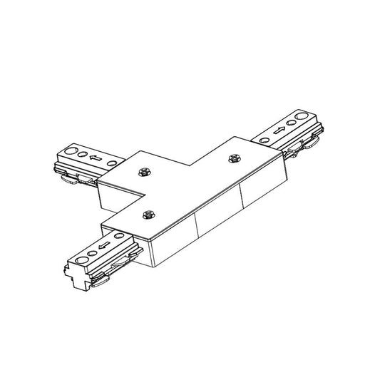 Westgate Manufacturing 3-Wire Track T Connector White (TR-TC-WH)