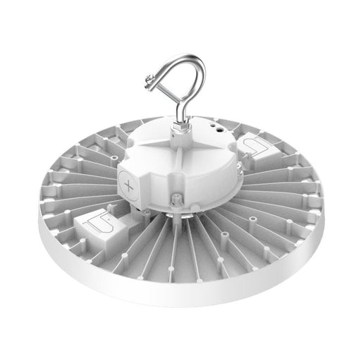 Westgate Manufacturing Max-Feature LED UFO High Bay Wattage/CCT Selectable 120W/160W/200W 3000K/4000K/5000K Adjustable Beam Angle 60/80/100 Degree Sensor-Ready White (UHXMAX-120-200W-MCTPB-SR-WH)