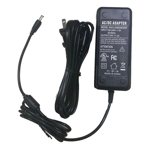 Westgate Manufacturing 48W Maximum 2A 100-240V Input 15A Plug And Male 24V Connector (ULR-IN-PIDR-48W)