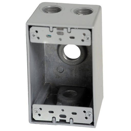 Westgate Manufacturing Electrical Box 3/4 Inch Trade Size 4 Outlet Holes 23.8 Cubic Inch (W1DB75-4)