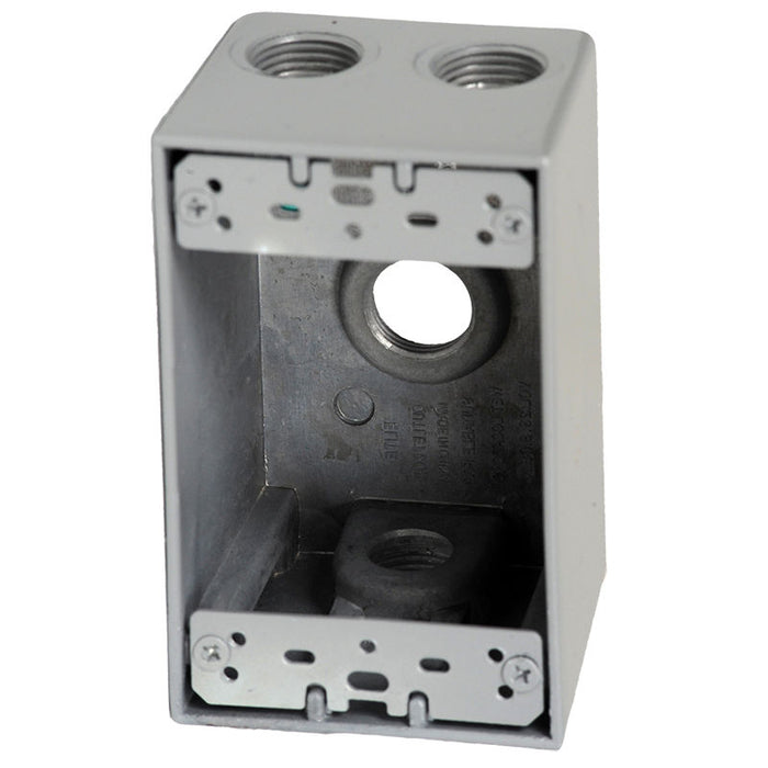 Westgate Manufacturing Electrical Box 1/2 Inch Trade Size 4 Outlet Holes 23.8 Cubic Inch (W1DB50-4)