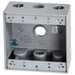 Westgate Manufacturing Electrical Box 3/4 Inch Trade Size 3 Outlet Holes 30.5 Cubic Inch (W2B75-3)