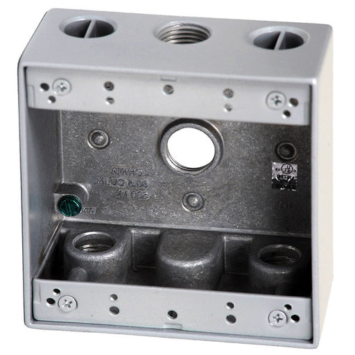 Westgate Manufacturing Electrical Box 3/4 Inch Trade Size 4 Outlet Holes 30.5 Cubic Inch (W2B75-4)