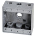 Westgate Manufacturing Electrical Box 3/4 Inch Trade Size 5 Outlet Holes 30.5 Cubic Inch (W2B75-5)