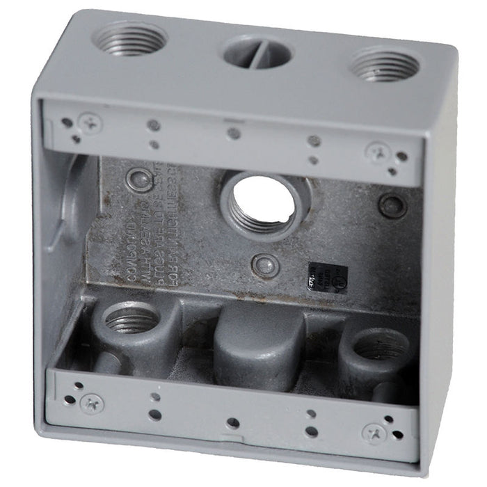Westgate Manufacturing Electrical Box 1/2 Inch Trade Size 5 Outlet Holes 30.5 Cubic Inch (W2B50-5)